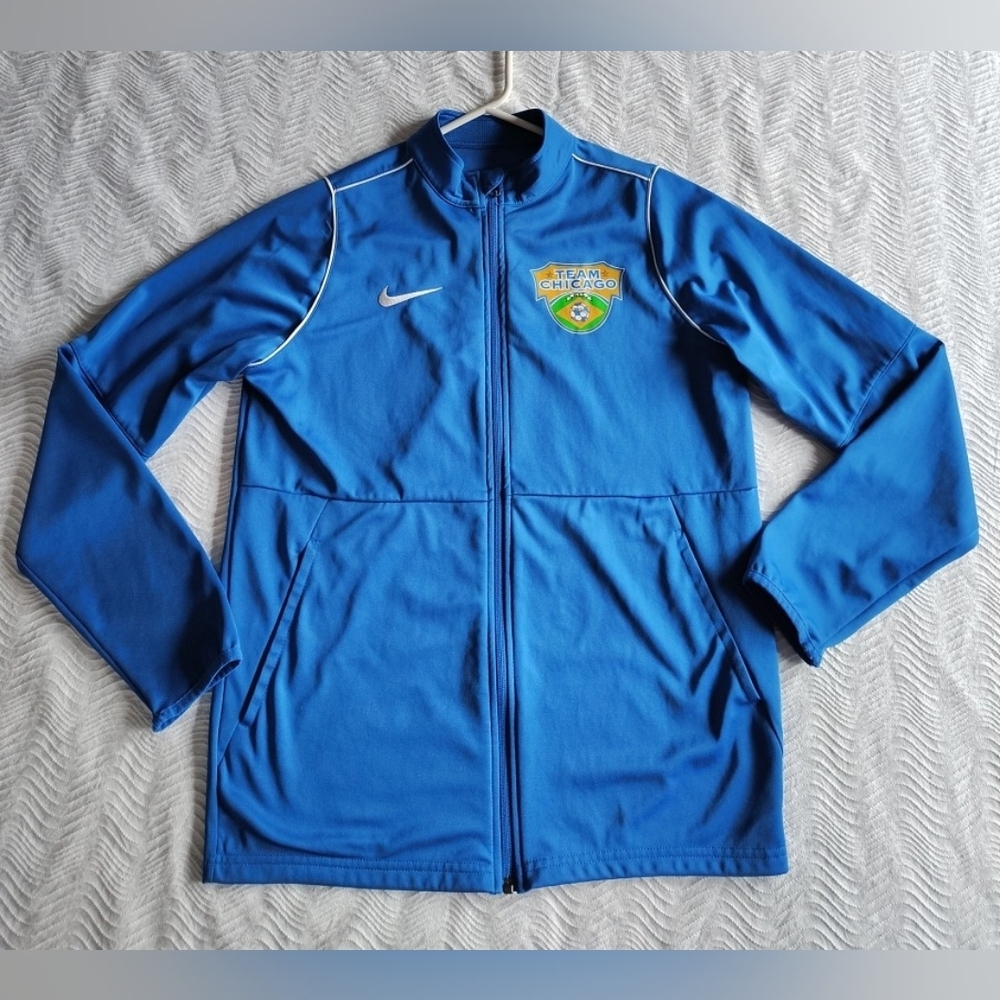 Nike Dry Fit Jacket Youth Size XL Soccer Team Chicago Wheatland Athletic Assoc.